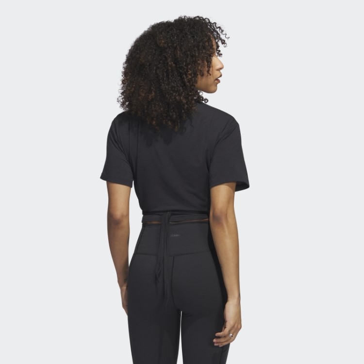 Camiseta Preta Adidas Yoga Studio