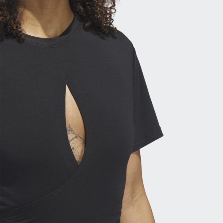 Camiseta Preta Adidas Yoga Studio