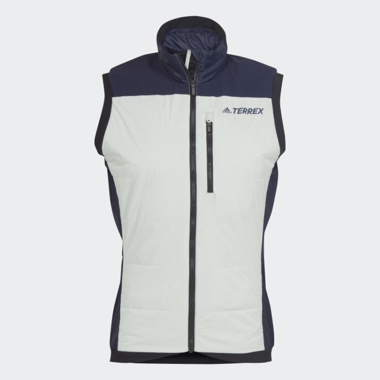 Adidas Terrex Primaloft Colete De Isolamento Híbrido Verde