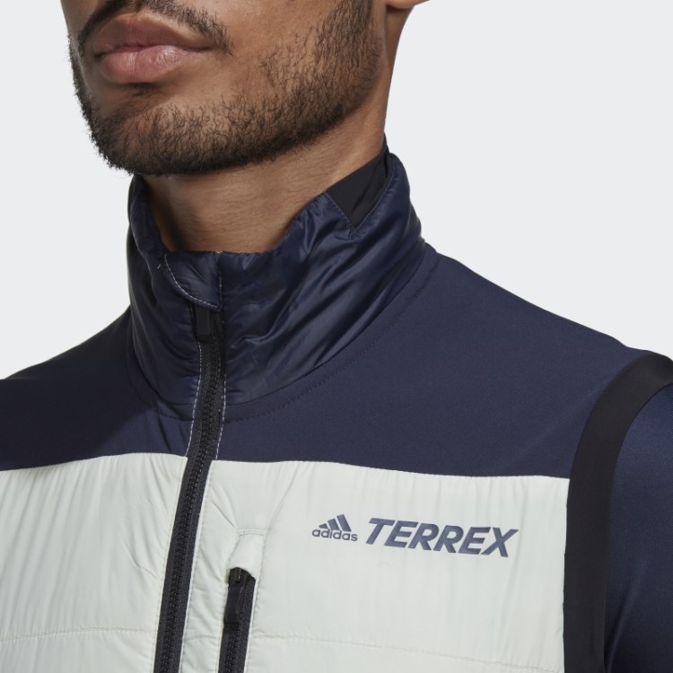 Adidas Terrex Primaloft Colete De Isolamento Híbrido Verde