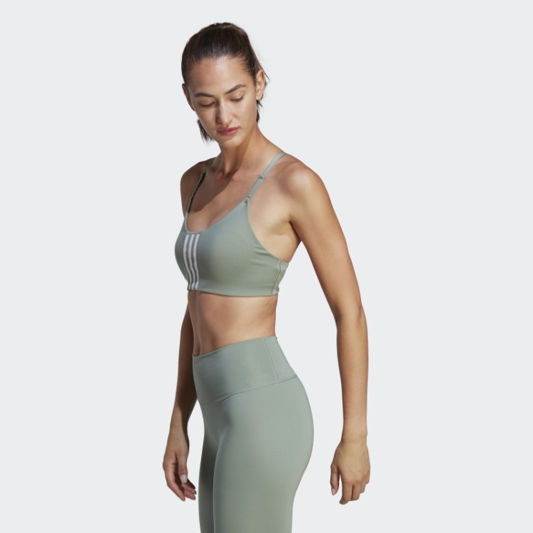 Sutiã Branco Adidas Aeroimpact Training Leve