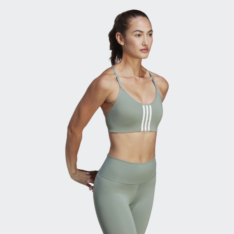 Sutiã Branco Adidas Aeroimpact Training Leve