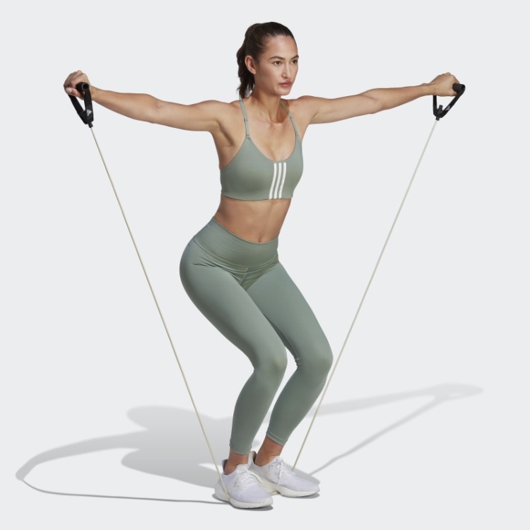 Sutiã Branco Adidas Aeroimpact Training Leve