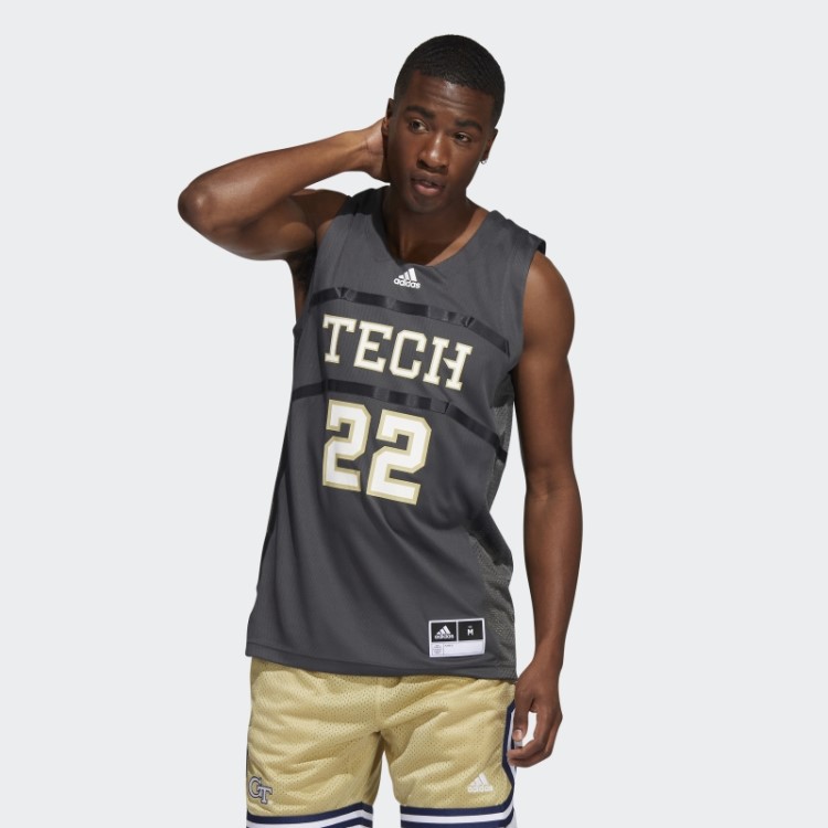 Jaquetas Amarelas Cinza Escuro Swingman Jersey Adidas