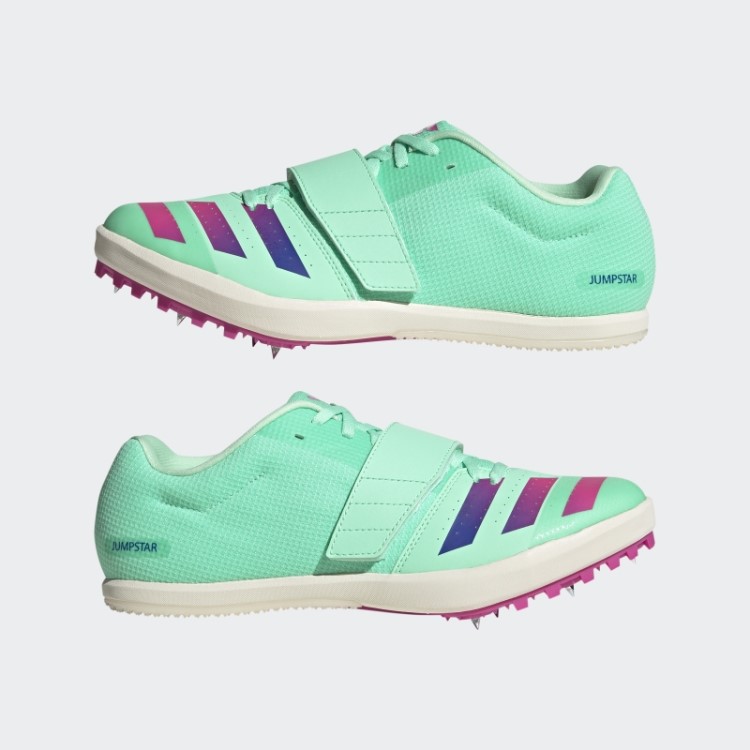 Sapatos Adidas Jumpstar Hortelã