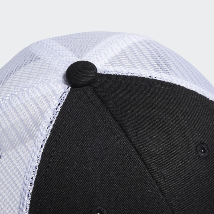 Chapéu Snapback Em Malha Estruturada Adidas Preto