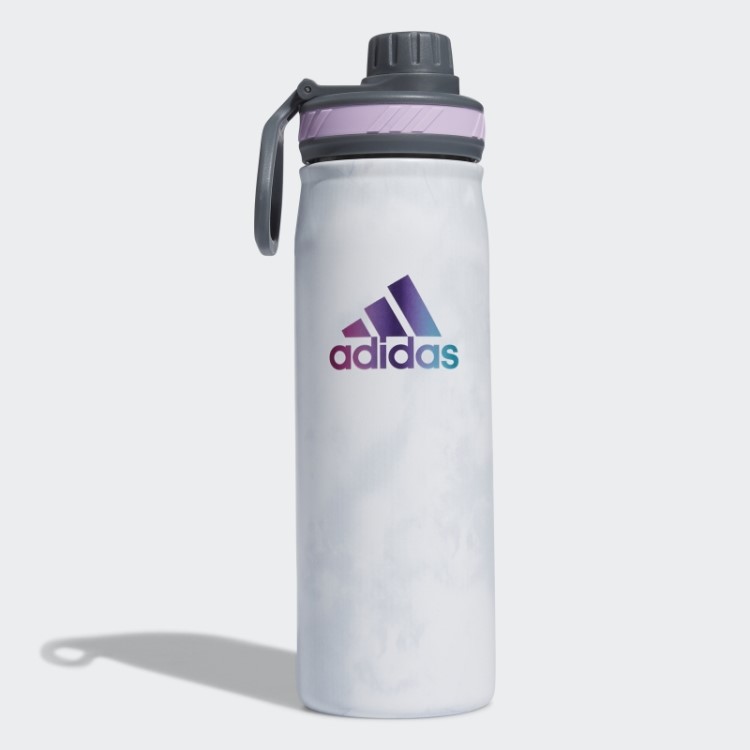 Garrafa De Aço 600 Ml Branco Adidas