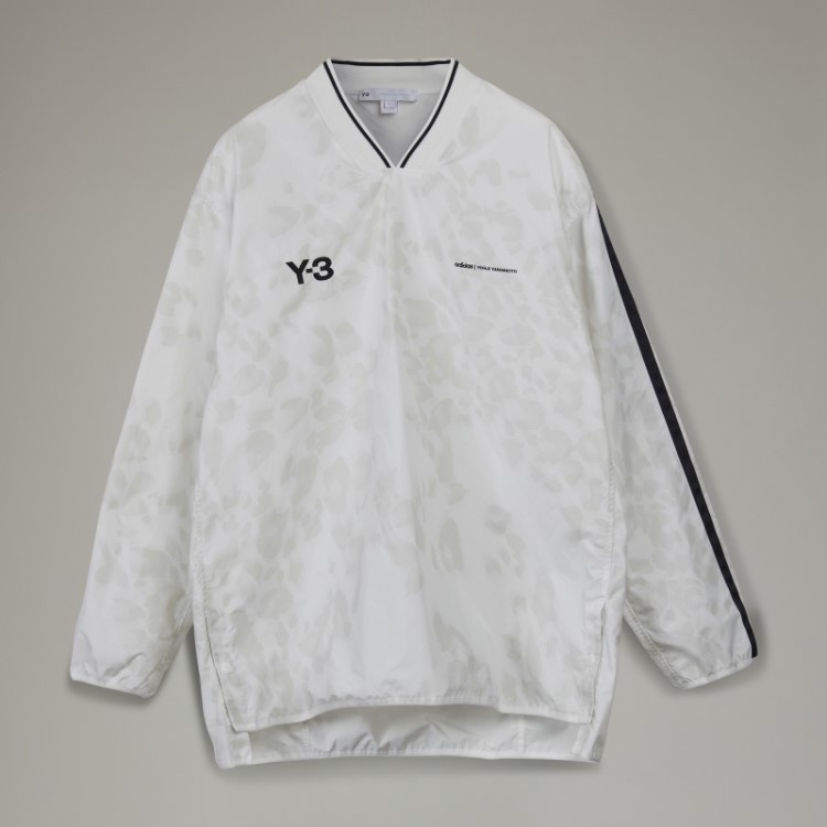 Camiseta De Manga Longa Com As Três Listras Adidas Y-3