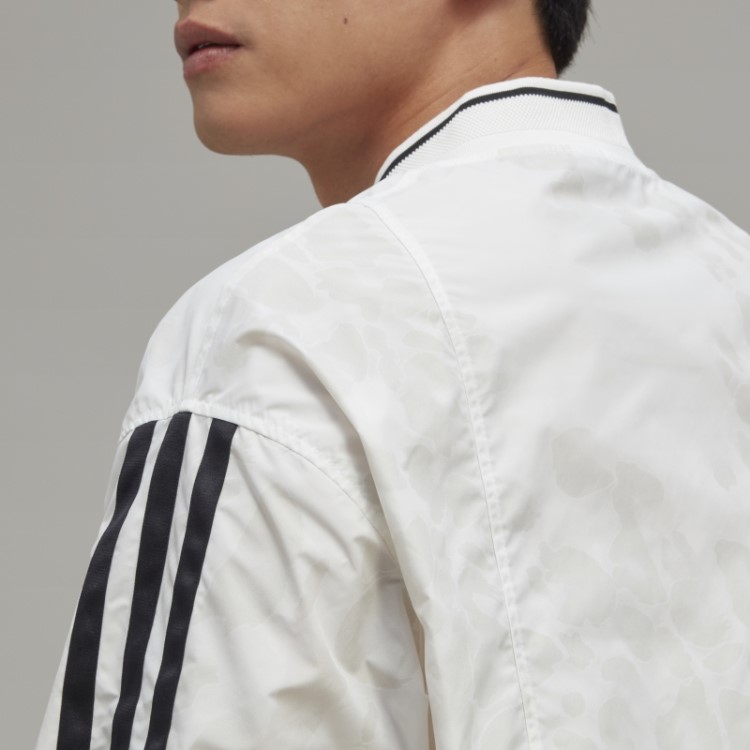 Camiseta De Manga Longa Com As Três Listras Adidas Y-3