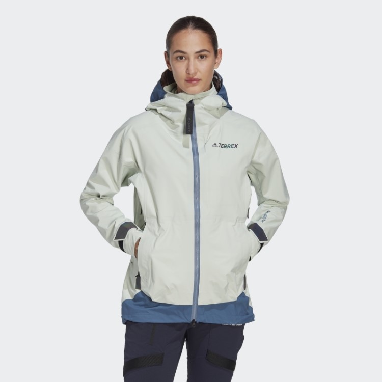 Jaqueta De Chuva Verde Terrex Myshelter Gore-tex Adidas