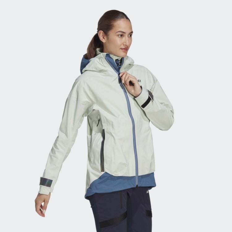 Jaqueta De Chuva Verde Terrex Myshelter Gore-tex Adidas
