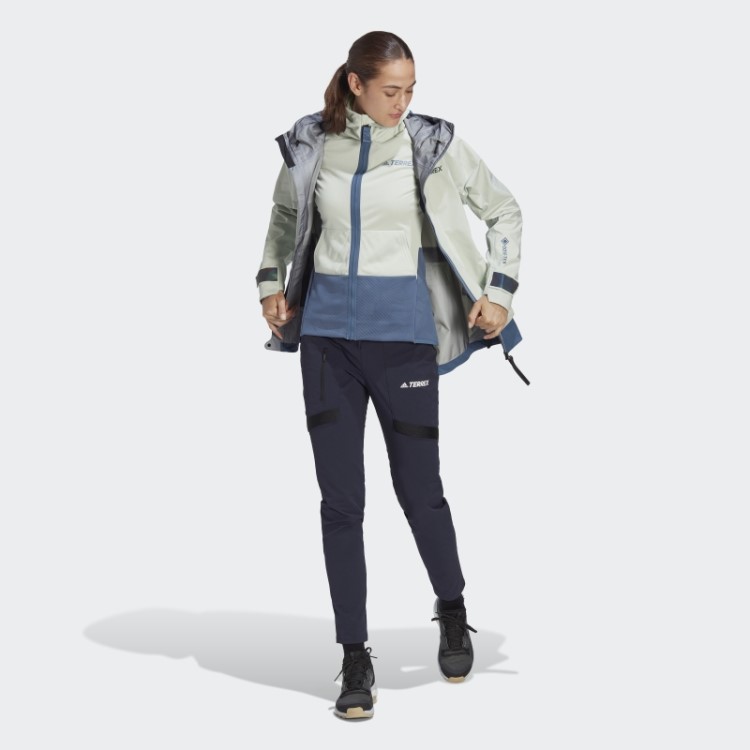 Jaqueta De Chuva Verde Terrex Myshelter Gore-tex Adidas