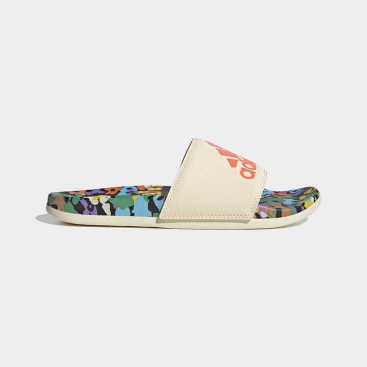 Tom Ecru Adilette Comfort Slides Adidas