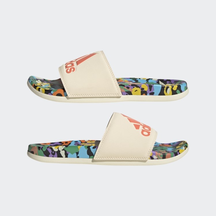 Tom Ecru Adilette Comfort Slides Adidas
