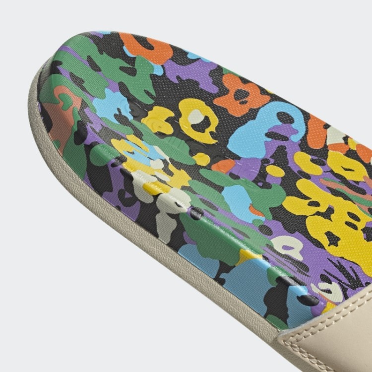 Tom Ecru Adilette Comfort Slides Adidas