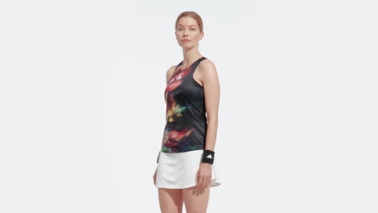 Regata Multicolor Adidas Melbourne Tênis Y