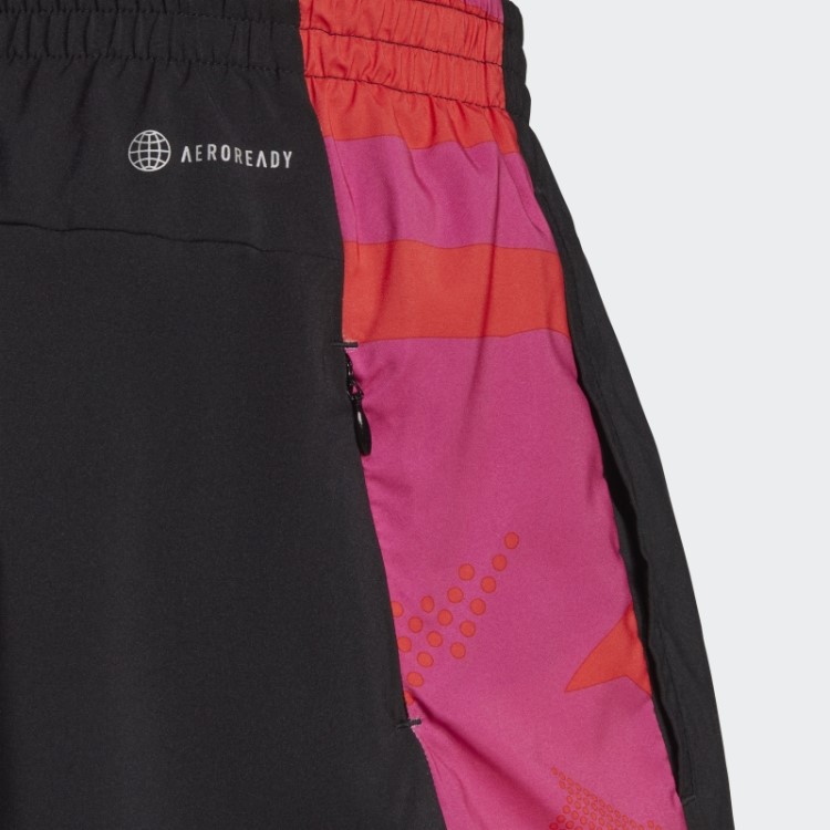 Adidas Preto Possui Shorts Sazonais De Corrida