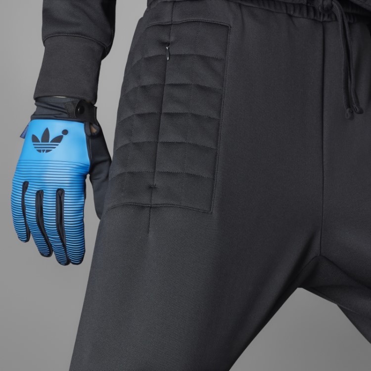 Adidas Versão Azul Chile 62 Calça Acolchoada Preta
