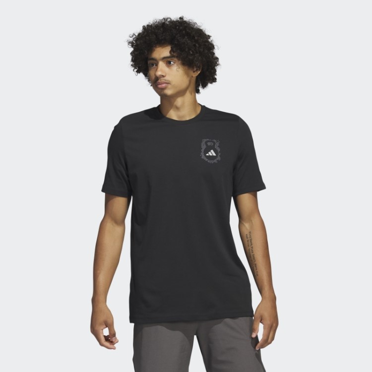 Camiseta Adidas Aeroready Training Gator Manga Curta Preta