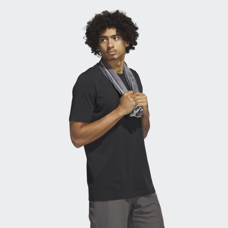 Camiseta Adidas Aeroready Training Gator Manga Curta Preta