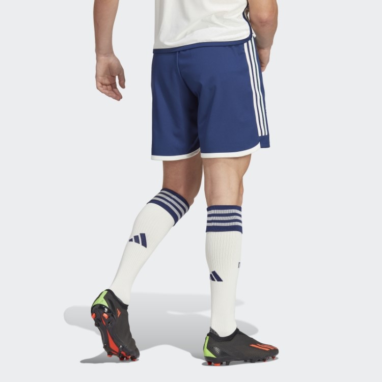 Calções Adidas Azul Escuro Itália 23 Away Autêntico