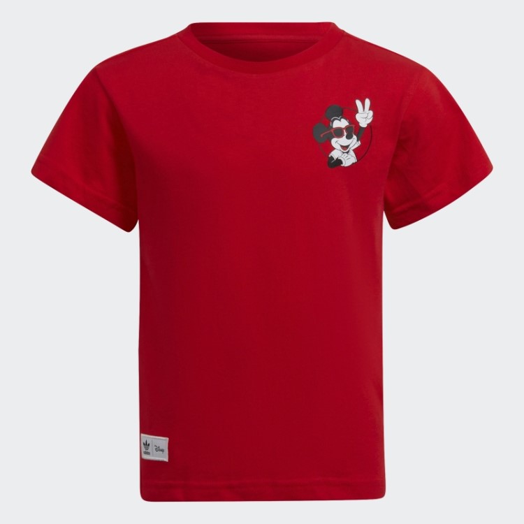 Camiseta Vermelha Disney Mickey E Seus Amigos Adidas
