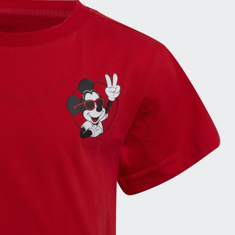 Camiseta Vermelha Disney Mickey E Seus Amigos Adidas