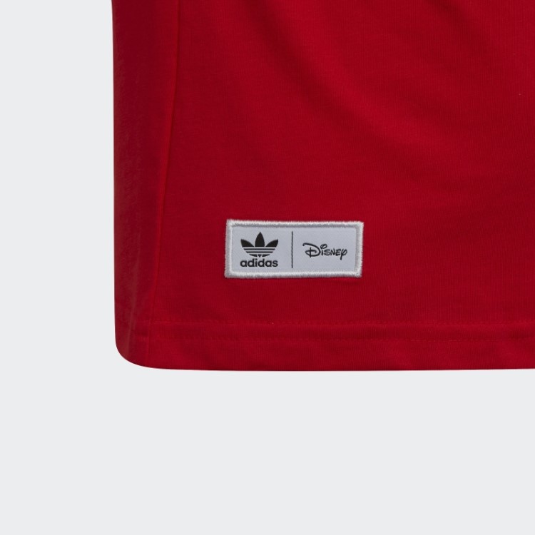 Camiseta Vermelha Disney Mickey E Seus Amigos Adidas