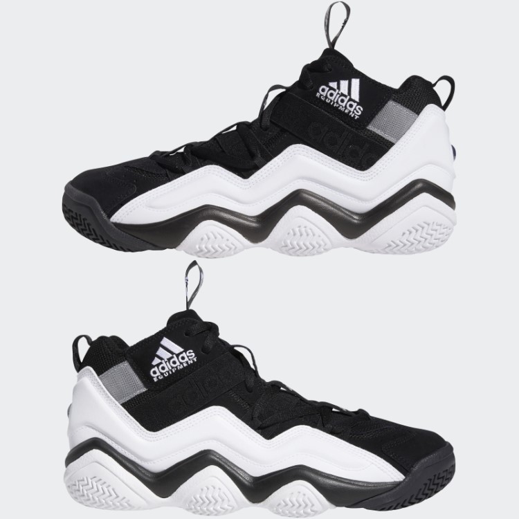 Tênis Preto Adidas Top 10 2000