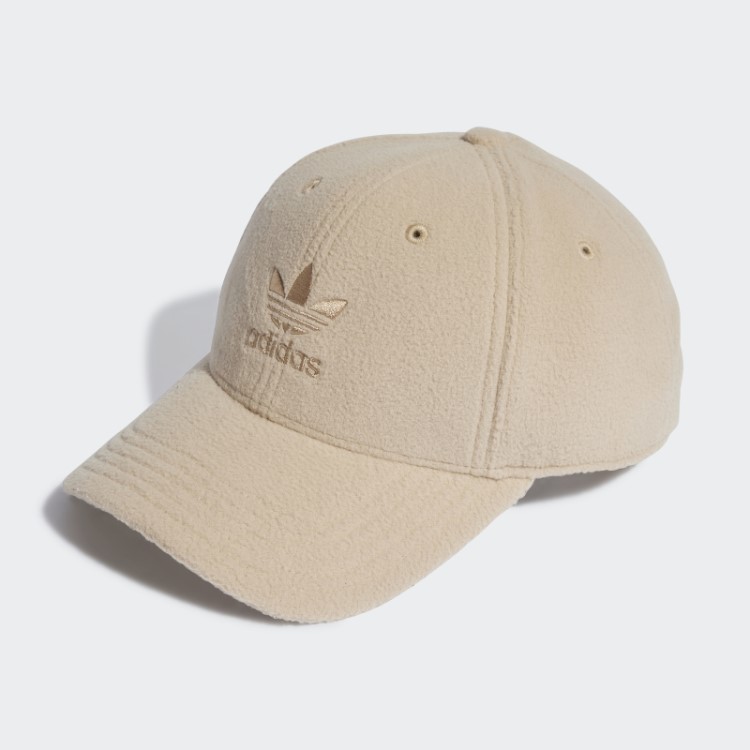 Boné De Beisebol De Inverno Adicolor Classic Trefoil Adidas Bege
