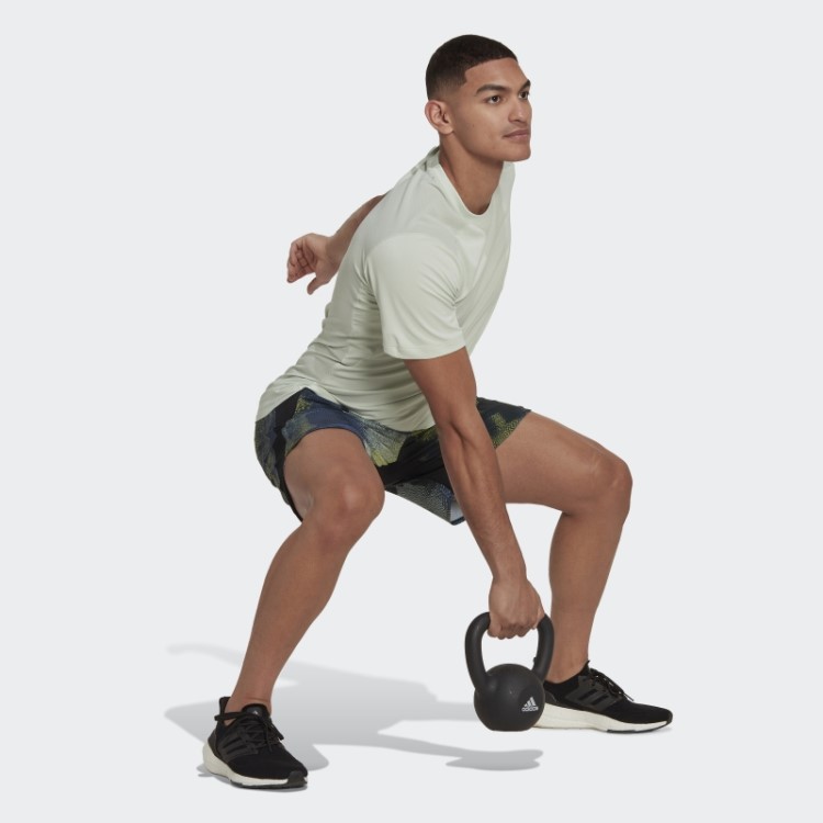 Projetado Para Treinamento Heat.rdy Hiit Tee Adidas Verde