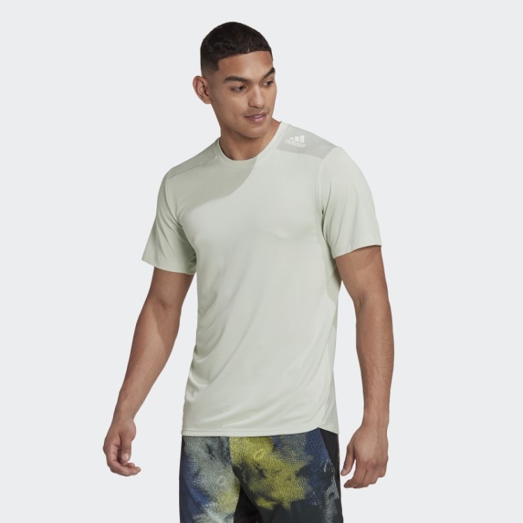 T-shirt Green Designed 4 Training Heat.rdy Hiit Adidas