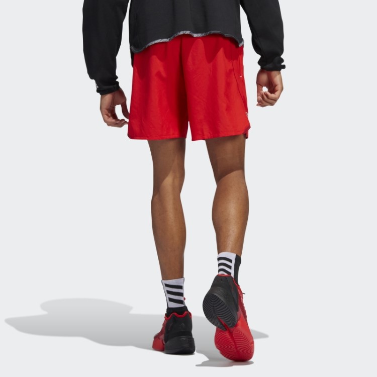 Calção Donovan Mitchell Vermelho Adidas