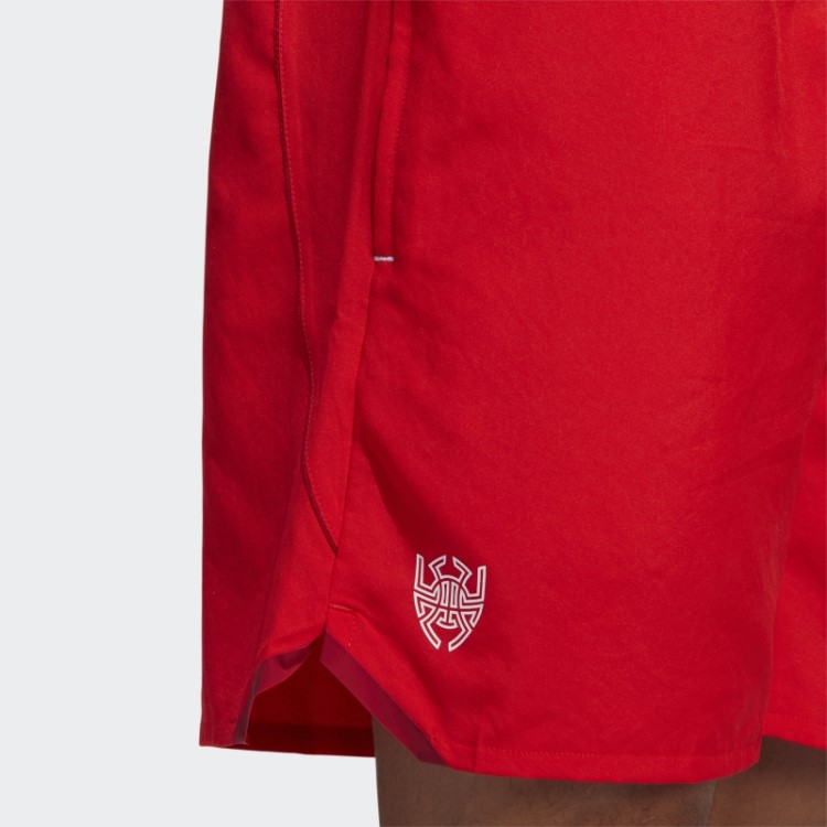 Calção Donovan Mitchell Vermelho Adidas