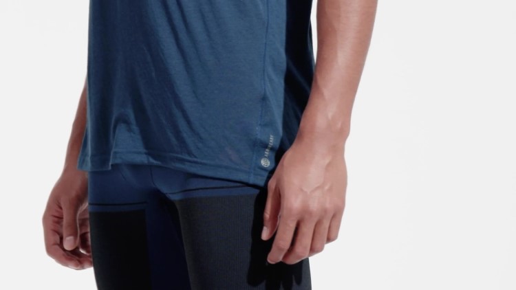 Camiseta De Corrida Adidas X-city Marinho