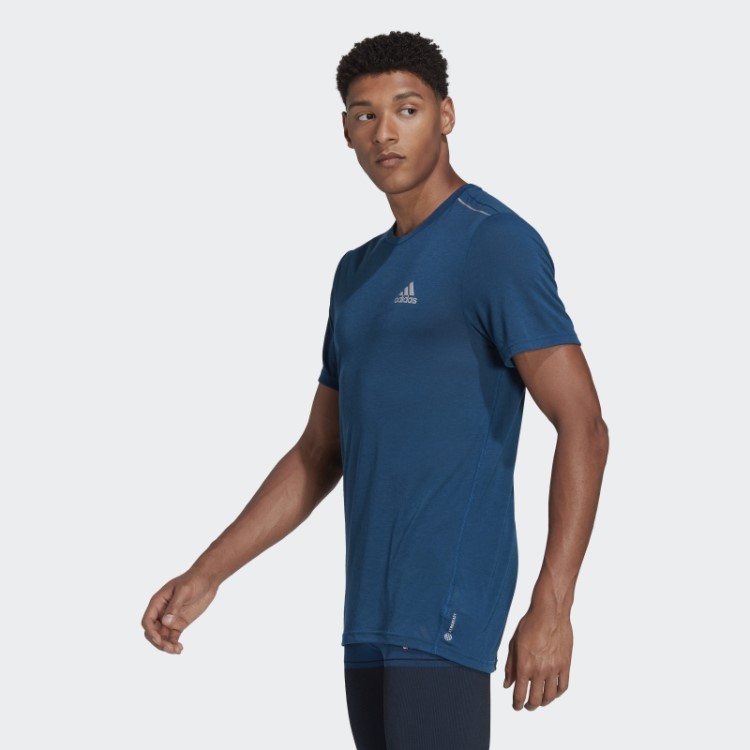 Camiseta De Corrida Adidas X-city Marinho