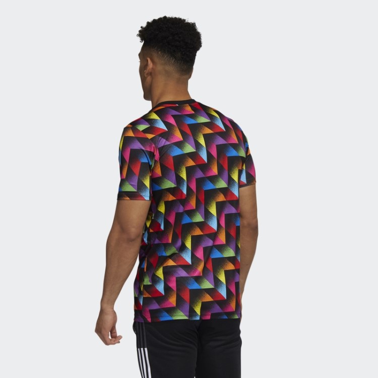 Vancouver Whitecaps Fc Lgbtq+ Camisa Pré-jogo Preta Adidas