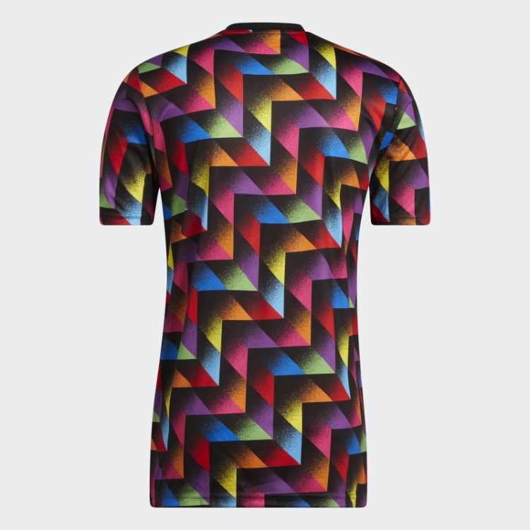 Vancouver Whitecaps Fc Lgbtq+ Camisa Pré-jogo Preta Adidas