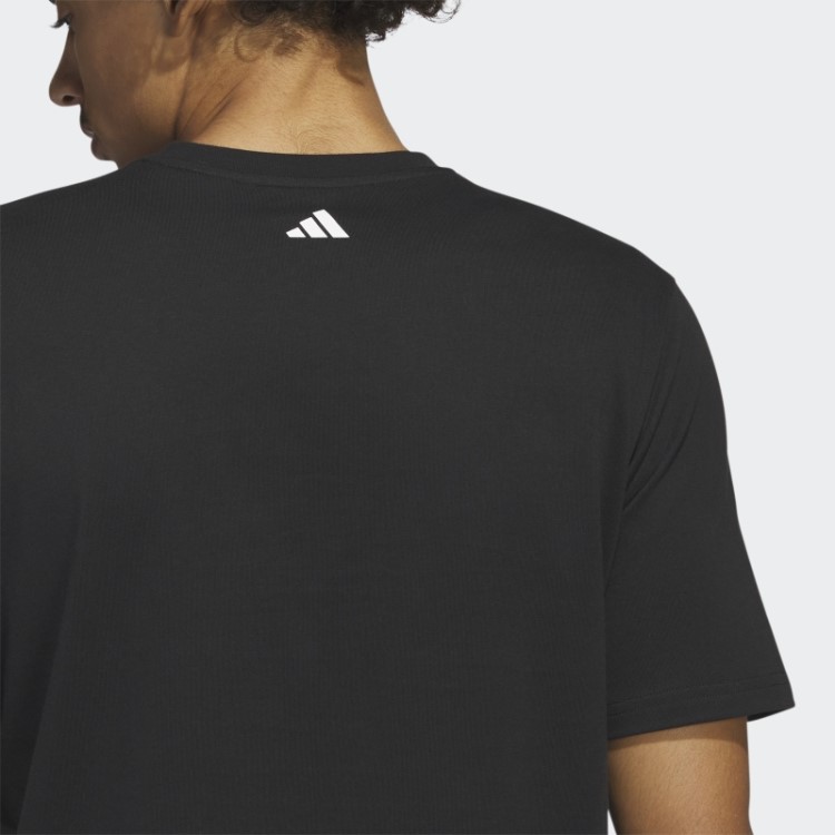Adidas Lil' Stripe Basquete Gráfico Camiseta Preta