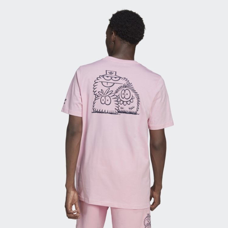 Camiseta Adidas Originals X Kevin Lyons Hot True Pink
