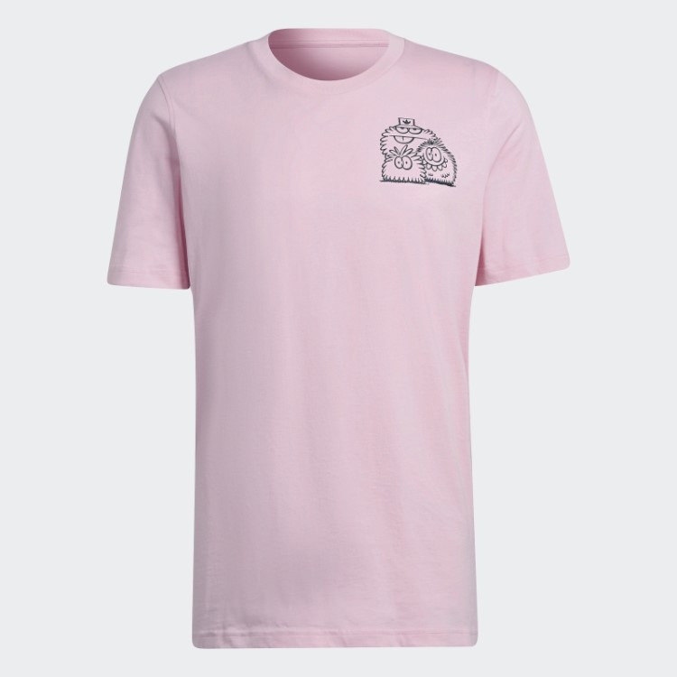Camiseta Adidas Originals X Kevin Lyons Hot True Pink