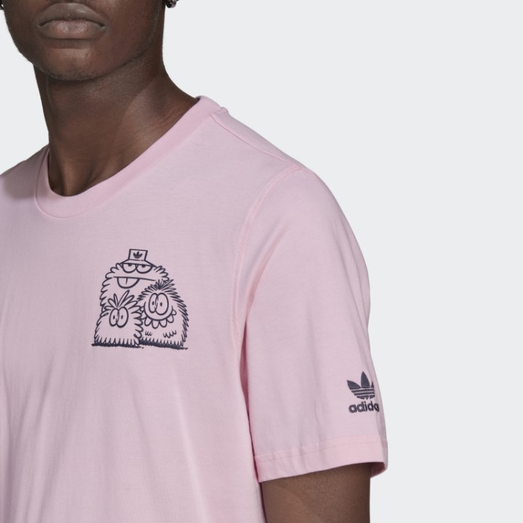 Camiseta Adidas Originals X Kevin Lyons Hot True Pink