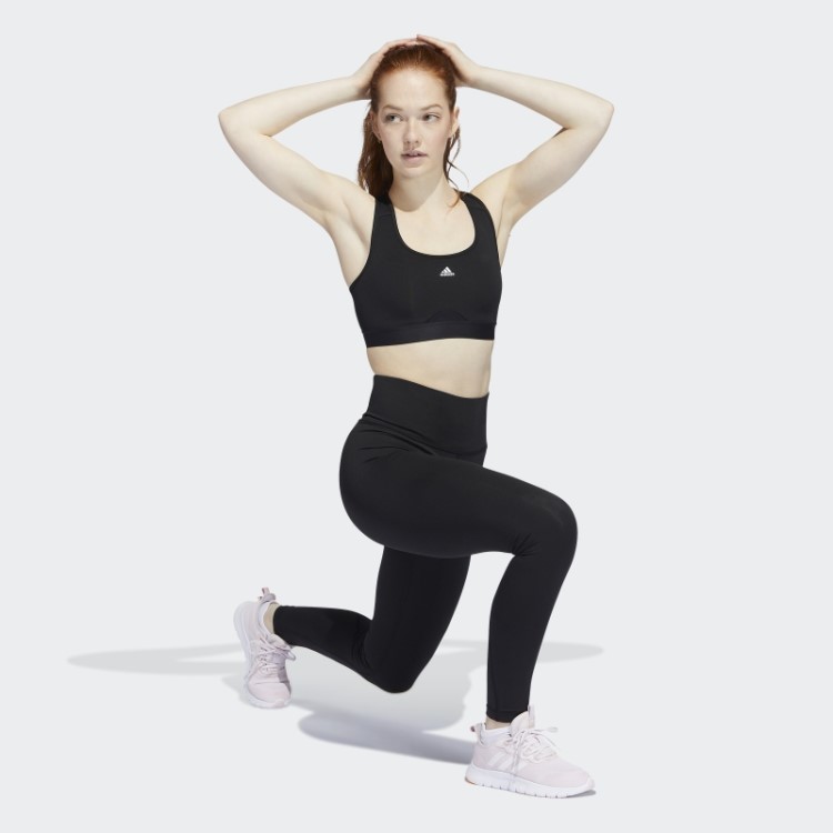 Legging De Treino Preta Optime Adidas