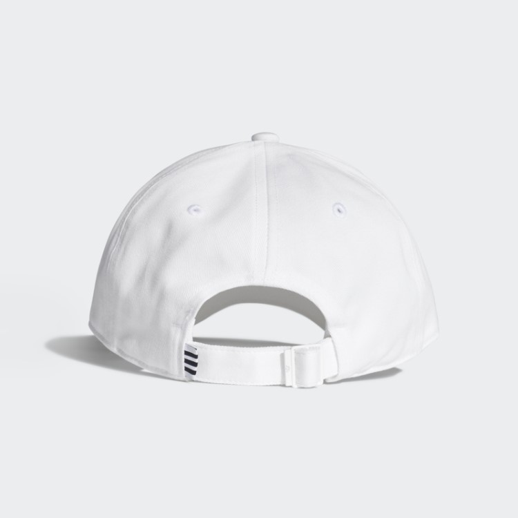 Boné De Beisebol Branco Adidas Trefoil