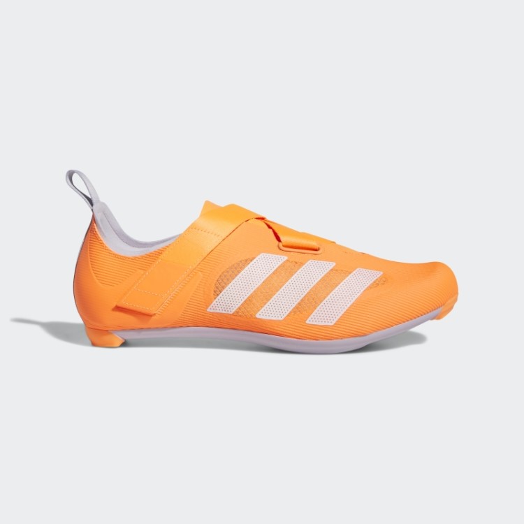 O Sapato De Ciclismo Indoor Adidas Laranja