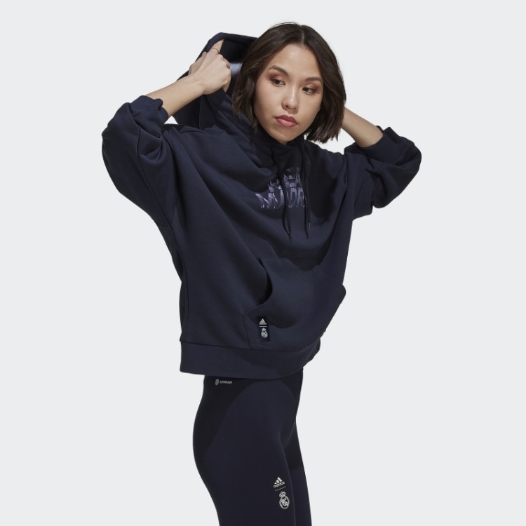 Moletom Adidas Real Madrid Azul Marinho Noite