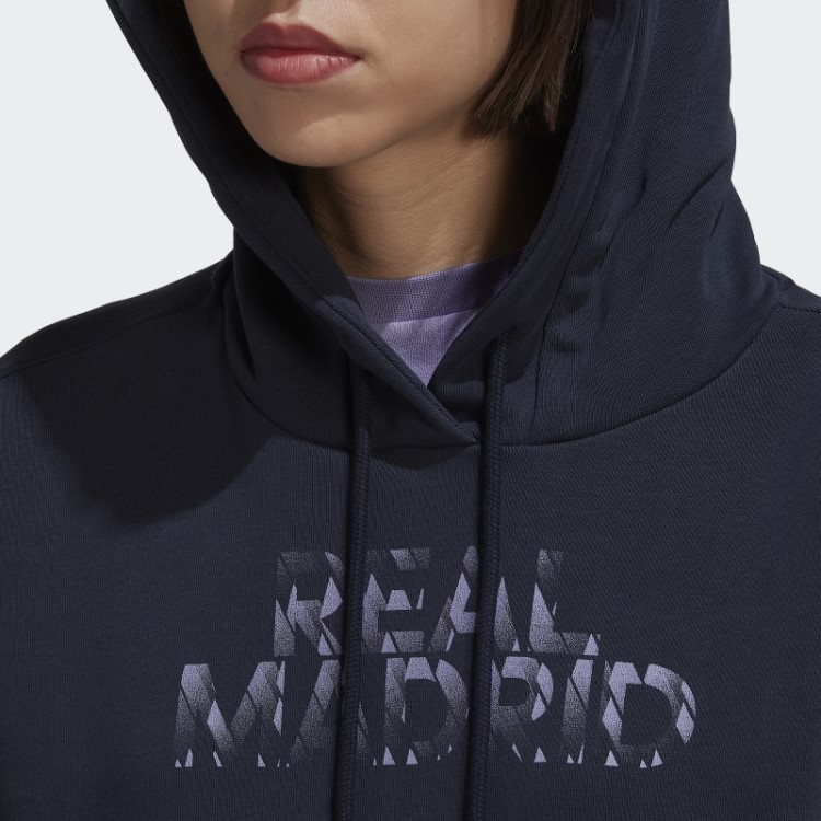 Moletom Adidas Real Madrid Azul Marinho Noite