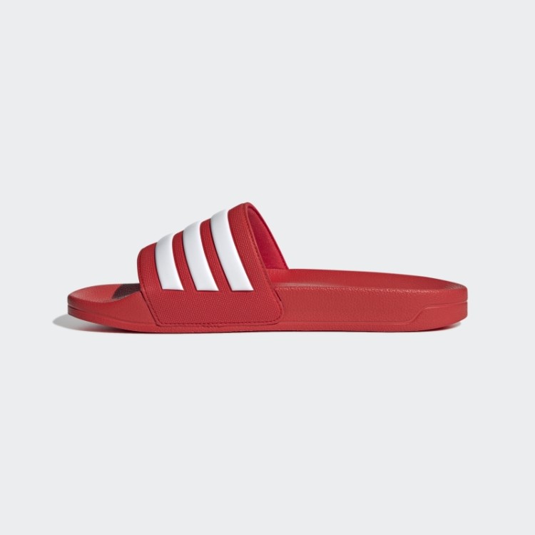 Toboáguas Adilette Vermelhos Da Adidas