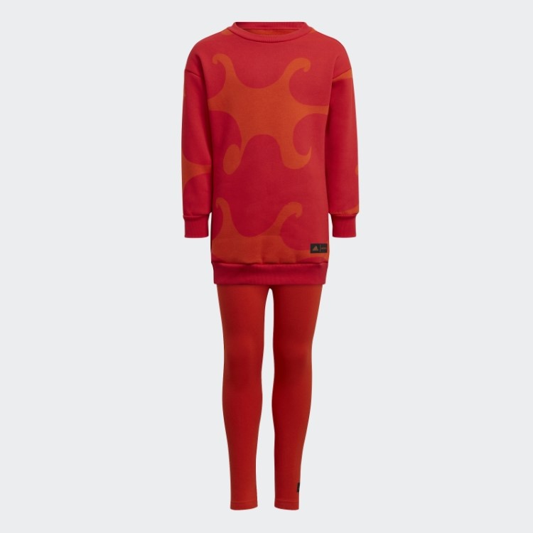 Conjunto Adidas Marimekko Laranja