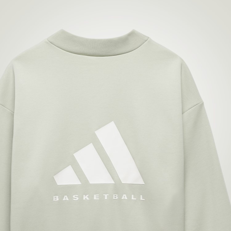 Moletom Verde Da Equipe De Basquete Adidas Quente